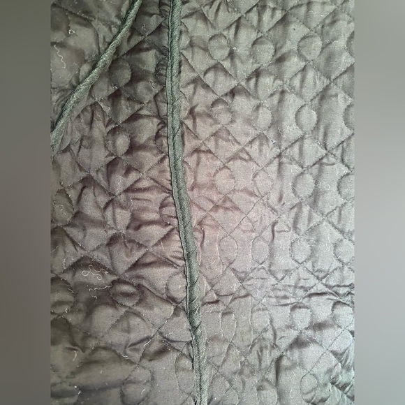 BUCKHEAD BETTIES Full Length Quilted Travel Garment Bag Black White Geometric - Picture 9 of 14